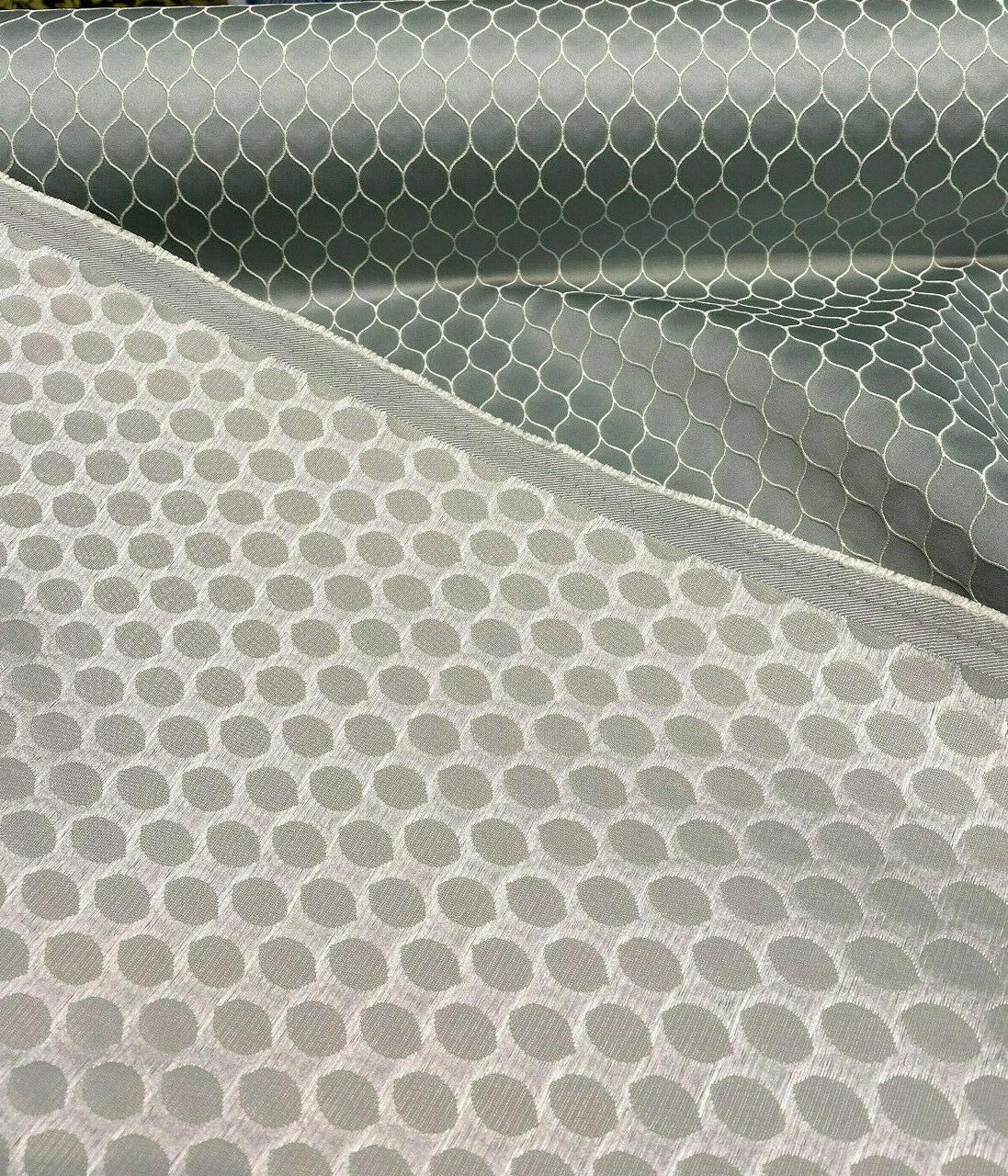 1 Yard Waverly Mermaid Jacquard Seaglass Blue Fabric 54 Inches Wide